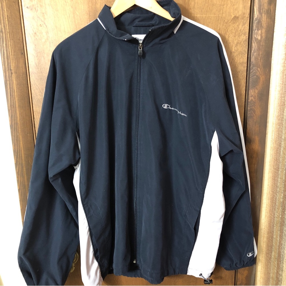 Vintage Men’s XL CHAMPION Full zip front Lightweight Jacket/Windbreaker